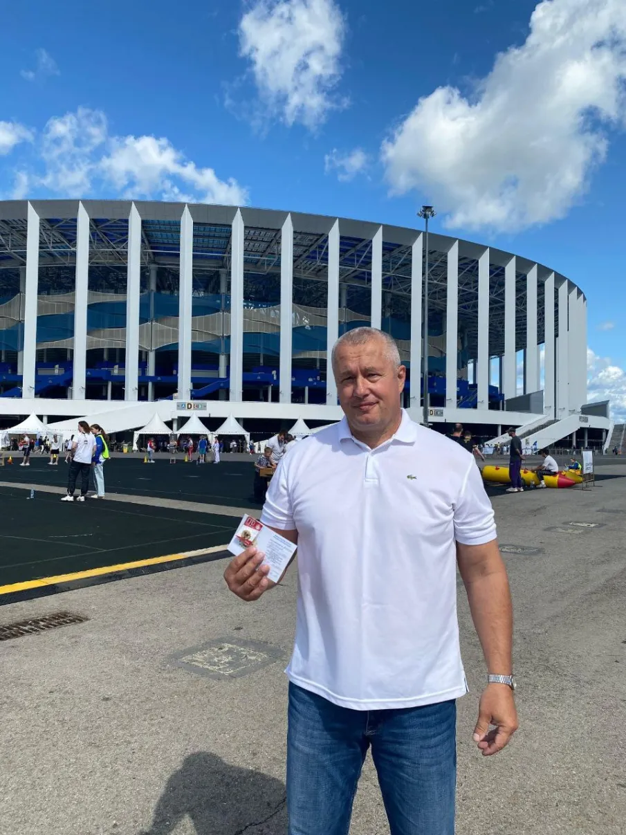 Золотой знак ГТО получил депутат Совета депутатов г.о.г.Кулебаки, историк и исследователь нижегородской земли Алексей Малышев